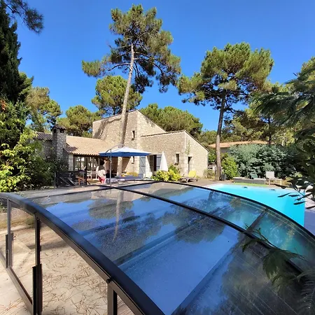Charentaise Avec Piscine Privee - Jusqu'a 12 Pers. - Fr-1-705-89 Les Mathes