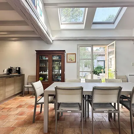 ヴィラ Charentaise Avec Piscine Pour 12 Dans Parc Residentiel - Fr-1-705-89 レ・マトゥ